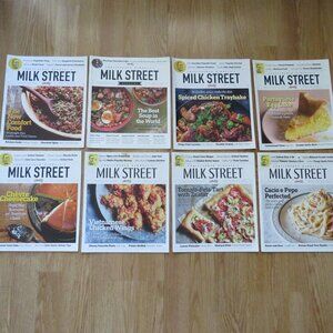 Milk Street Christopher Kimball’s The New Home Cooking Mixed Lot of 8 Magazines